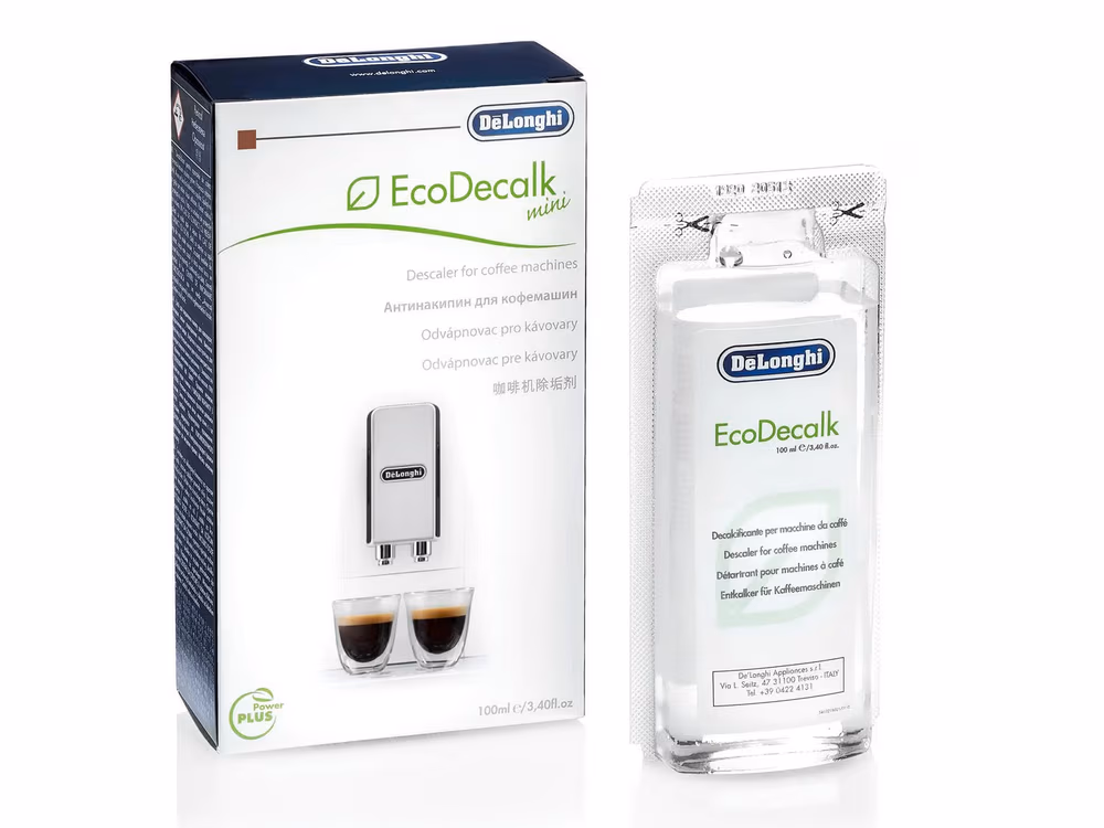 Solutii p/u cutatirea aparatelor cafea Delonghi DLSC101, EcoDecalk 100 ml 